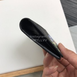 Louis Vuitton Fashion Flower Print Short Two Fold Wallet M61696