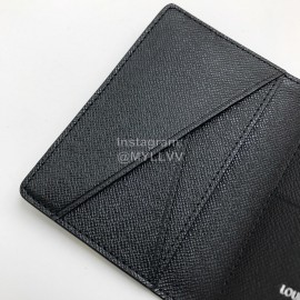 Louis Vuitton Fashion Flower Print Short Two Fold Wallet M61696