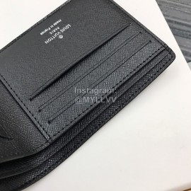 Louis Vuitton Fashion Flower Print Short Two Fold Wallet M60895