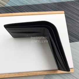 Louis Vuitton Fashion Flower Print Short Two Fold Wallet M60895