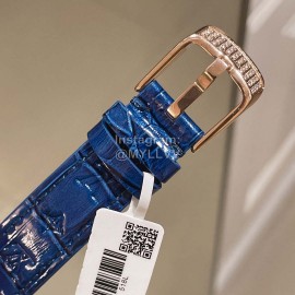 Louis Vuitton Luminous Pointer 316l Fine Steel Case Watch Blue