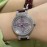 Louis Vuitton Luminous Pointer 316l Fine Steel Case Diamond Watch Wine Red