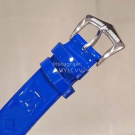 Louis Vuitton Luxury Diamond Dial Watch For Women Blue