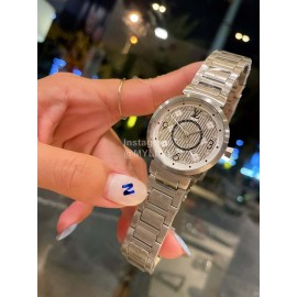 Louis Vuitton Tambour Slim Series New Steel Strap Watch 