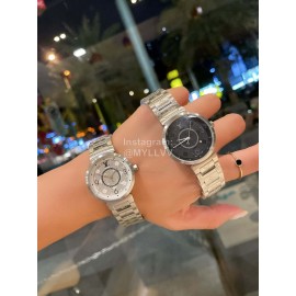 Louis Vuitton Tambour Slim Series New Steel Strap Watch 
