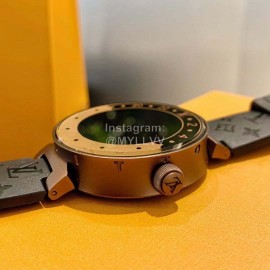 Louis Vuitton Tambour Horizon Monogram White Smart Watch Coffee