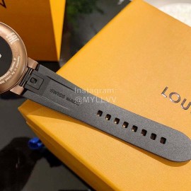 Louis Vuitton Tambour Horizon Monogram White Smart Watch Coffee