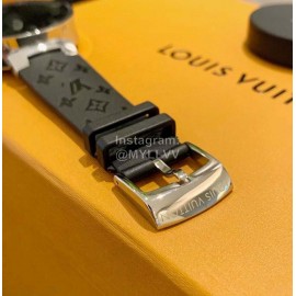 Louis Vuitton Tambour Horizon Monogram White Smart Watch Black