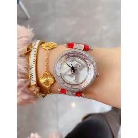 Louis Vuitton New 316l Fine Steel Case Diamond Dial Watch For Women