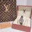 Louis Vuitton 316l Fine Steel Case Leather Strap Watch For Women 