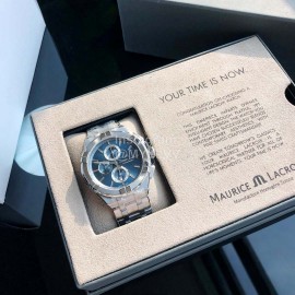 Maurice Lacroix Aikno 44mm Blue Dial Watch