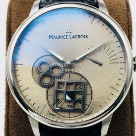 Maurice Lacroix Am Factory Leather Strap Watch