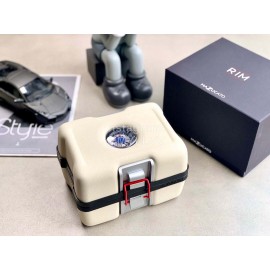 Mazzucato Rim Rubber Strap Watch Red