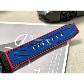 Mazzucato Rim Rubber Strap Watch Red