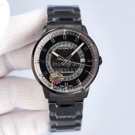 Mido Commander Gradient Waterproof Watch Black