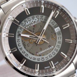 Mido Commander Gradient Steel Strap Waterproof Watch