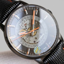 Mido Commander Gradient Black Strap Waterproof Watch