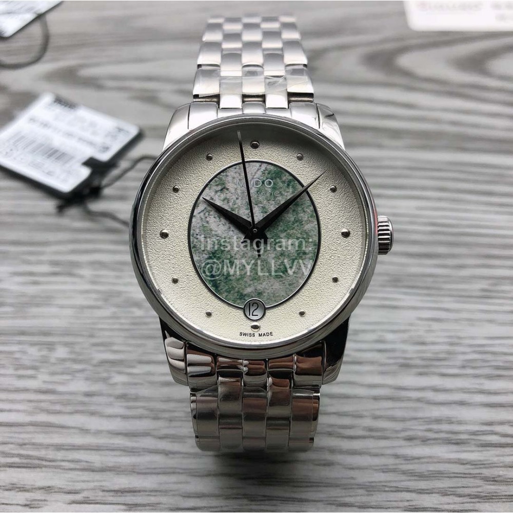 Mido Sapphire Crystal Steel Strap Watch For Women