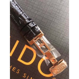 Mido Sapphire Crystal Leather Strap Mechanical Watch For Women 