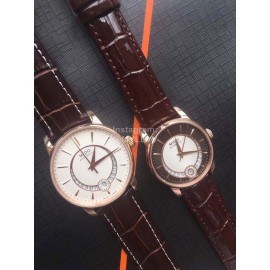 Mido Fashion Sapphire Crystal Leather Strap Watch For Women 