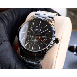 Mido 42mm Dial Sports Leisure Mechanical Watch Black