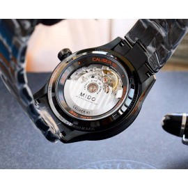 Mido 42mm Dial Sports Leisure Mechanical Watch Black