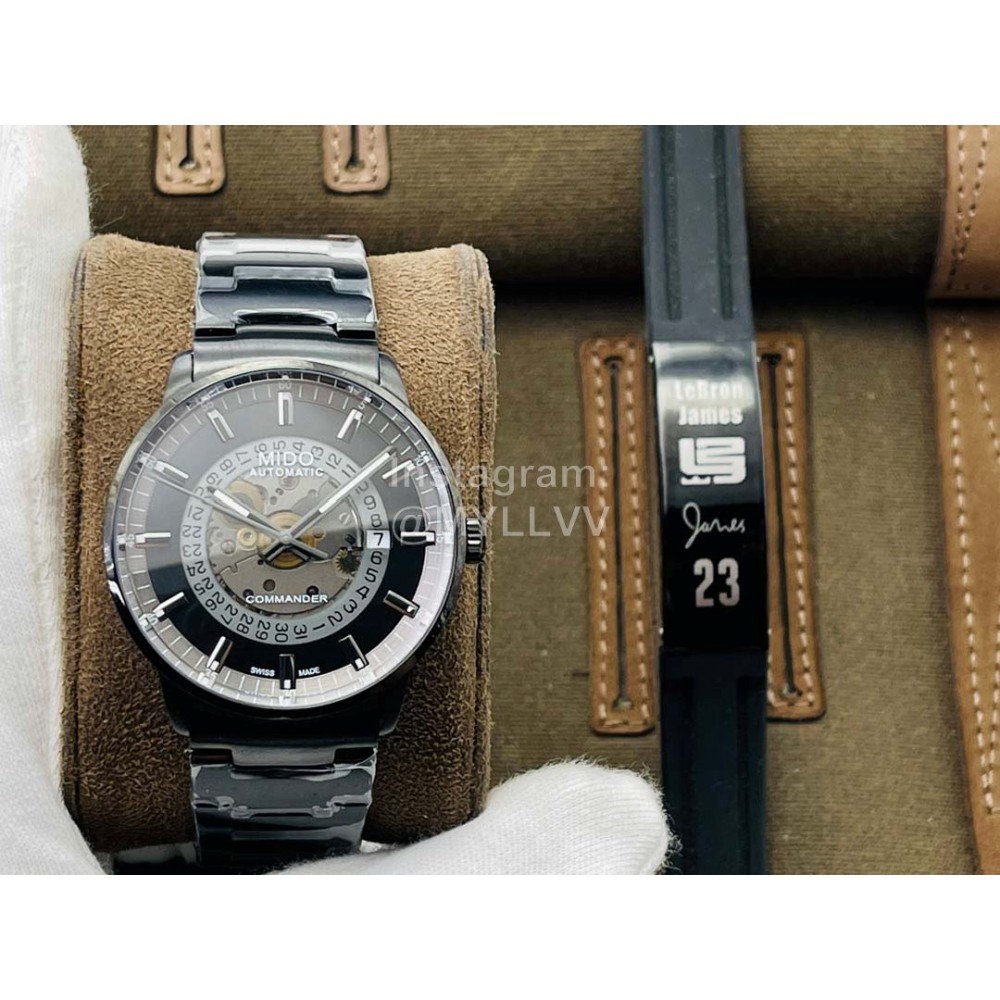 Mido Tws Factory Commander Gradient 40mm Dial Watch