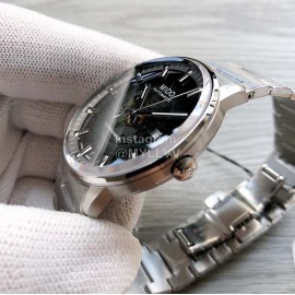 Mido Waterproof Sapphire Crystal Mechanical Watch For Men Silver