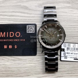 Mido Waterproof Sapphire Crystal Mechanical Watch For Men Black