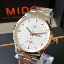 Mido Steel Strap Sapphire Crystal Mechanical Watch For Men