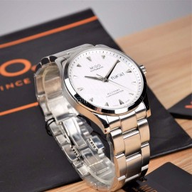 Mido Silver Steel Strap Sapphire Crystal Mechanical Watch For Men