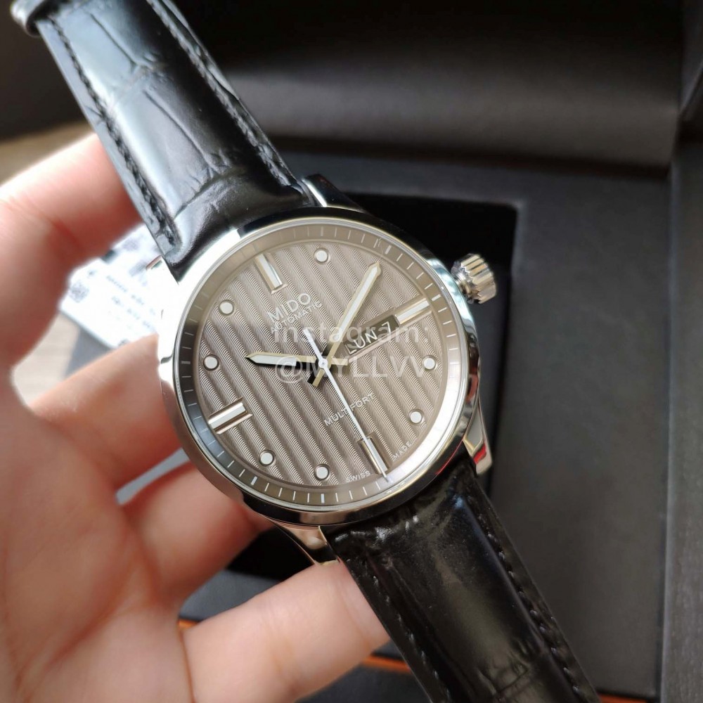 Mido 42mm Dial Sapphire Crystal Mechanical Watch For Men