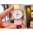 Mido Ultra Thin Case Leather Strap Watch For Women Pink