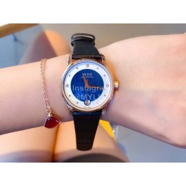 Mido Fashion 33mm Stainless Steel Case Watch For Women