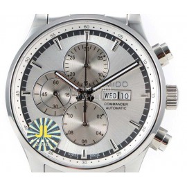 Mido 316l Refined Steel Silver Dial Multifunctional Watch