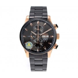 Mido 316l Refined Steel Multifunctional Watch Black