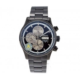 Mido New 316l Refined Steel Multifunctional Watch Black