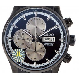 Mido New 316l Refined Steel Multifunctional Watch Black