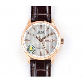 Mido New 42mm Dial Leather Strap Mechanical Watch