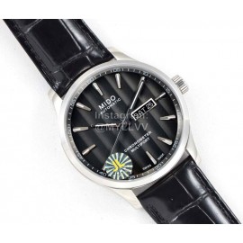 Mido New 42mm Dial Leather Strap Mechanical Watch Black