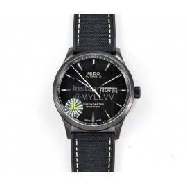 Mido 42mm Dial Black Strap Mechanical Watch