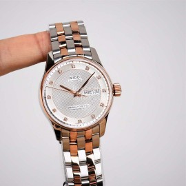 Mido Sapphire Crystal Waterproof 100m Steel Strap Watch