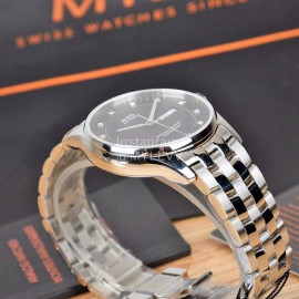 Mido Sapphire Crystal Waterproof 100m Black Dial Watch