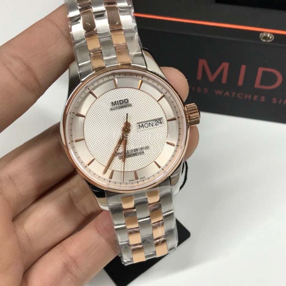 Mido Fashion Sapphire Crystal Waterproof 100m Watch