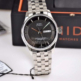 Mido Black Dial Sapphire Crystal Waterproof 100m Watch