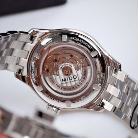 Mido Black Dial Sapphire Crystal Waterproof 100m Watch