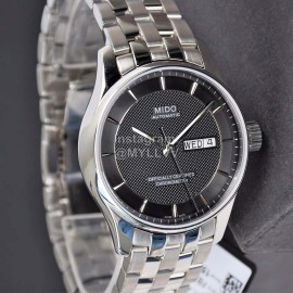Mido Black Dial Sapphire Crystal Waterproof 100m Watch