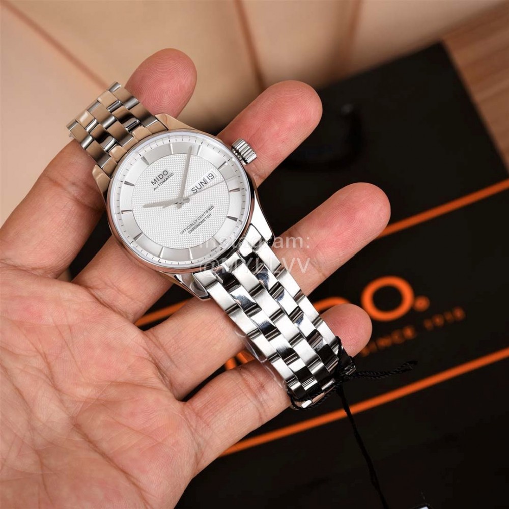 Mido Sapphire Crystal Waterproof 100m Watch For Men