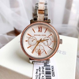 Michael Kors 34mm Dial Steel Strap Watch Mk4353