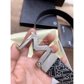 Montblanc Calf Leather Pure Copper M Buckle 35mm Belt